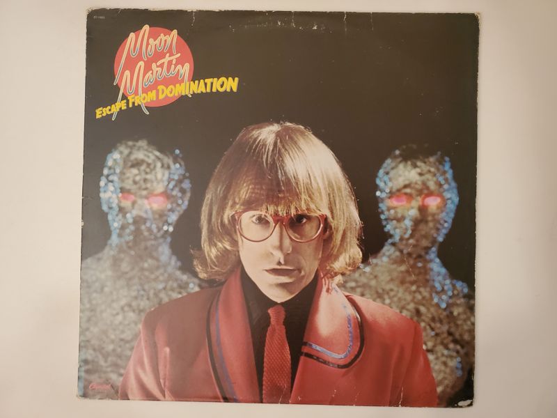 Moon Martin Escape From Domination vinyl record